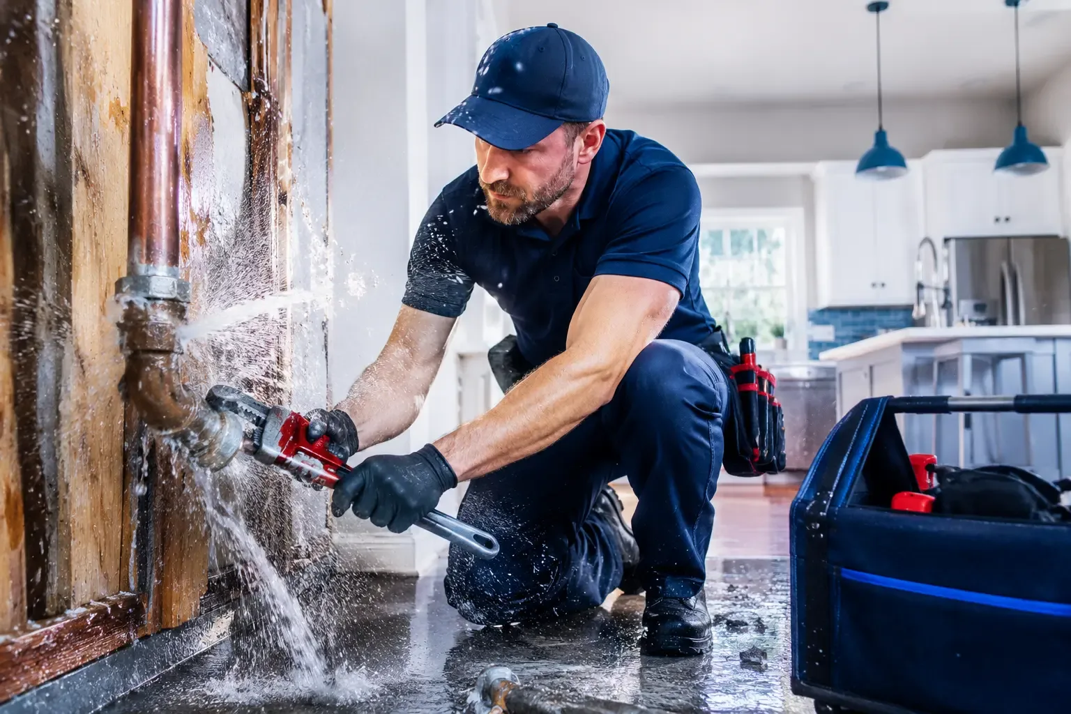 Local emergency pipe repair professionals in Knightsville, IN